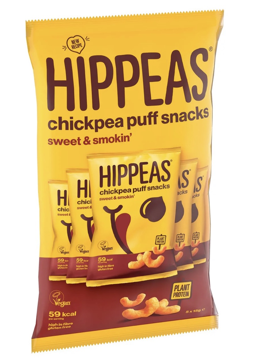 Hippeas - Sweet & Smokin - Box of 5 x Multipack of 5x15g (25x15g)
