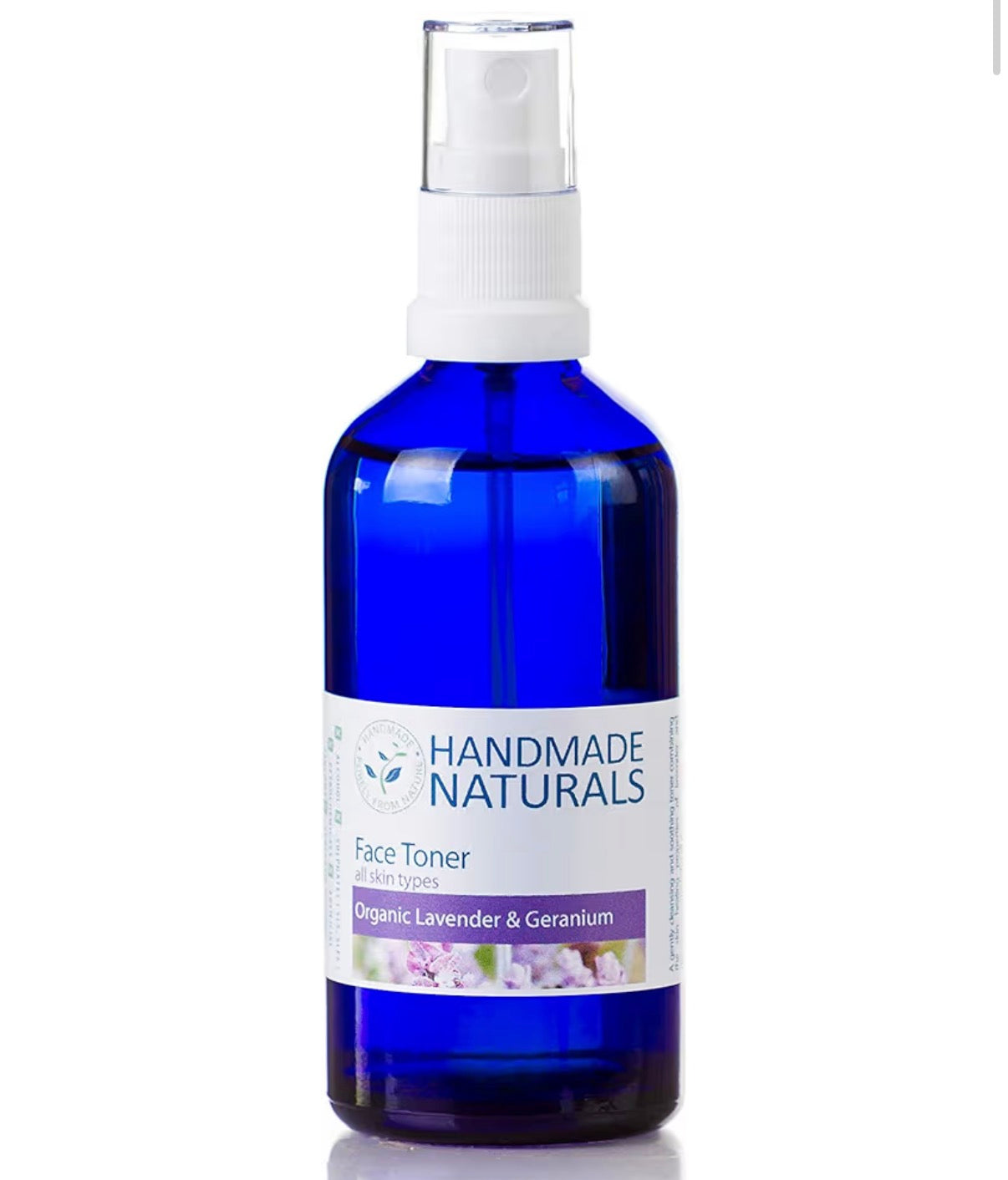 Handmade Naturals Lavender and Geranium Face Toner - 100ml