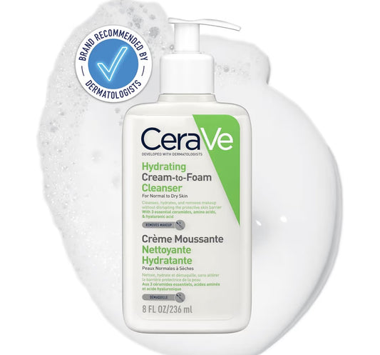 CeraVe Cream-to-Foam Cleanser - 236ml