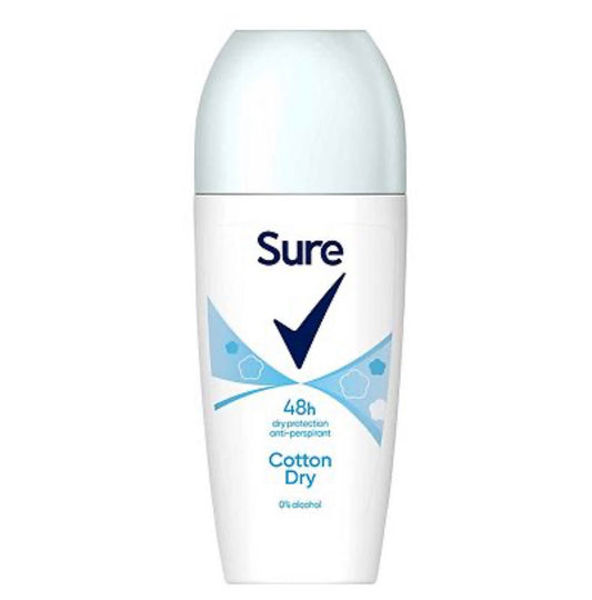 Sure Women Antiperspirant Roll On Cotton Dry 50 ml