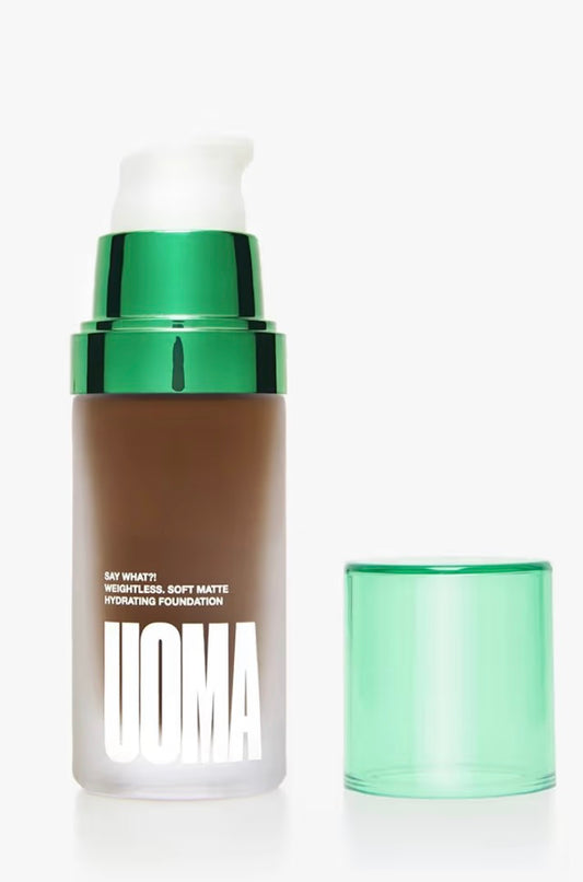 Uoma Beauty - Say What Foundation - Shade: Black Pearl T1W