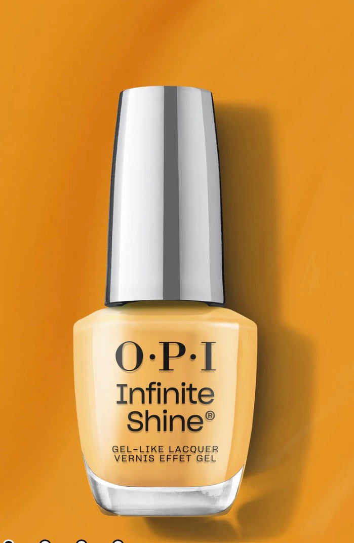 O.P.I Infinite Shine Nail Polish - Shade: Ready, Sunset, Glow