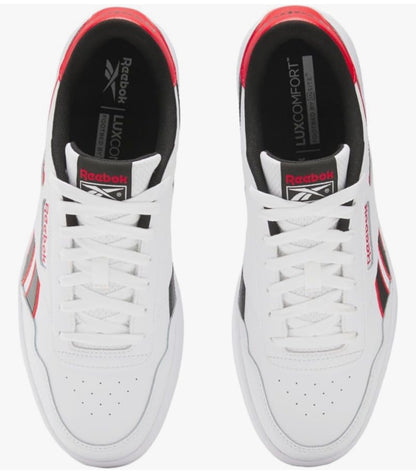 Reebok Unisex Reebok Court Advance Trainers White/Black/Red - Size: UK 2.5