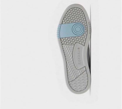 Reebok Unisex's Lt Court Sneaker - White/Blue/Black - Size: UK 4.5