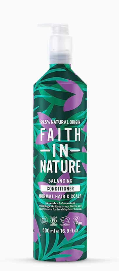 Faith In Nature Conditioner for Normal Hair Lavender & Geranium 500ml Aluminium