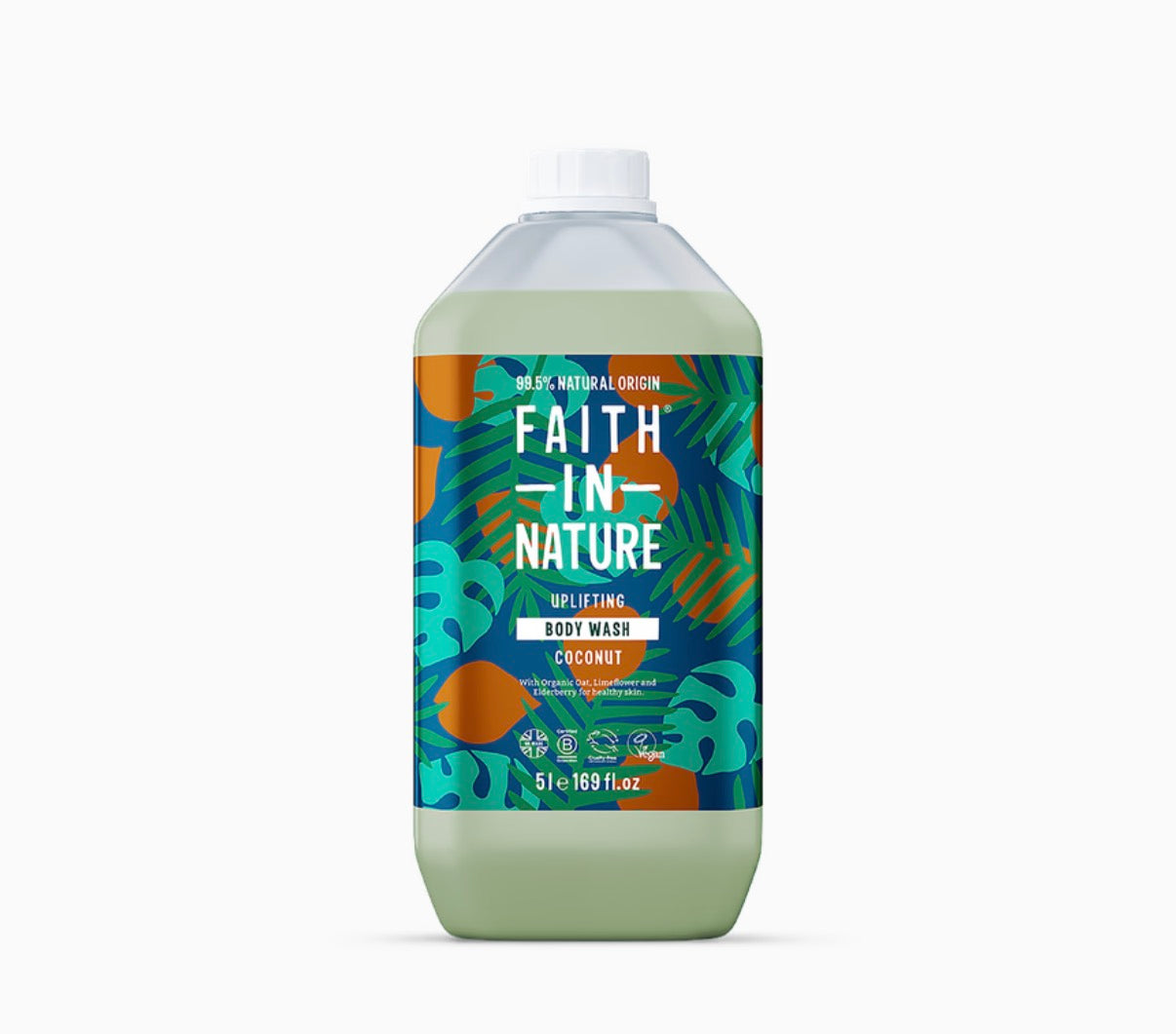 Faith In Nature Body Wash Coconut - 5L