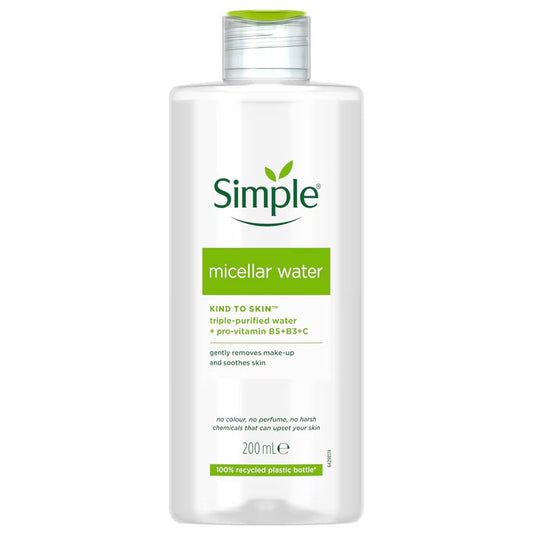 Simple Kind to Skin Cleansing Micellar Water - 200ml