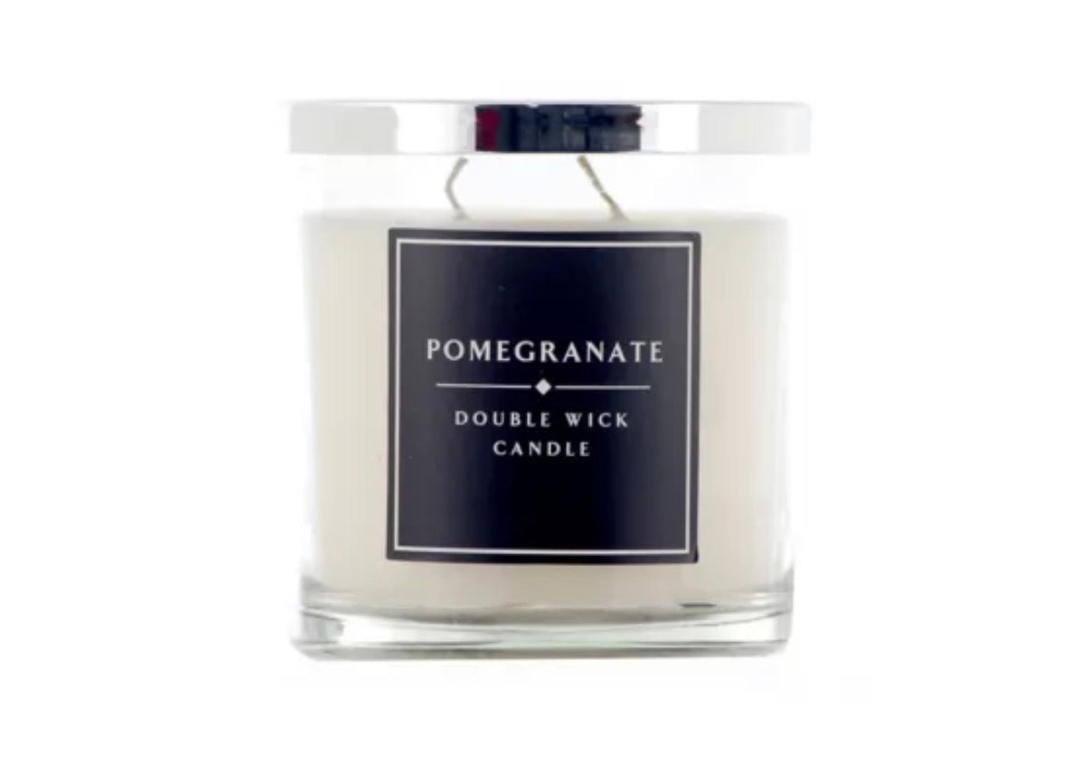 George Home Classic Pomegranate Double Wick Candle