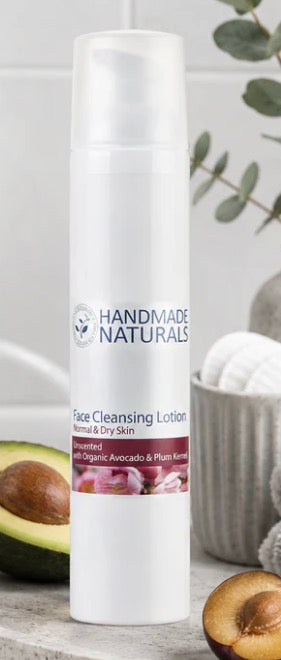 Handmade Naturals - Face Cleansing Lotion With Avocado & Plum Kernel
