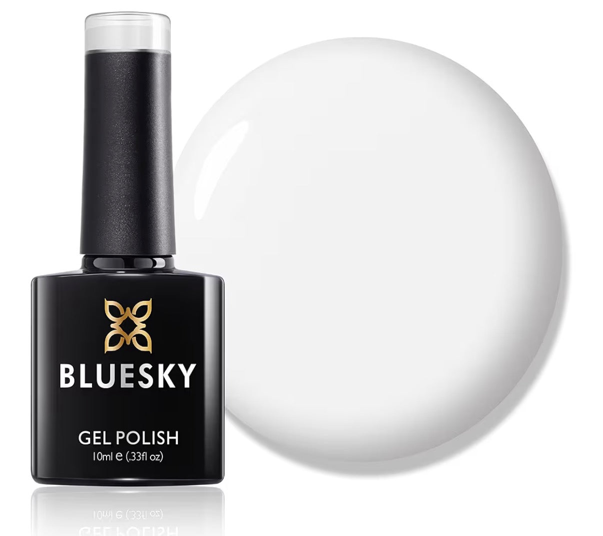 Bluesky Gel Nail Polish, Diamond White CS61