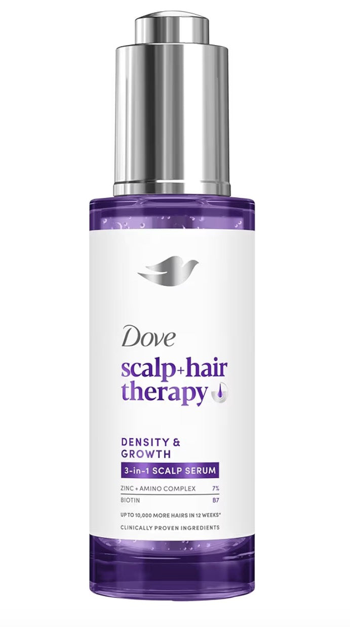 Dove scalp + hair therapy Density & Growth¹ 3-in-1 Scalp Serum hair treatment - 45 ml