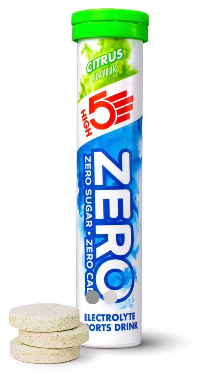 HIGH5 ZERO Citrus Electrolyte Hydration Tabs 20 tabs
