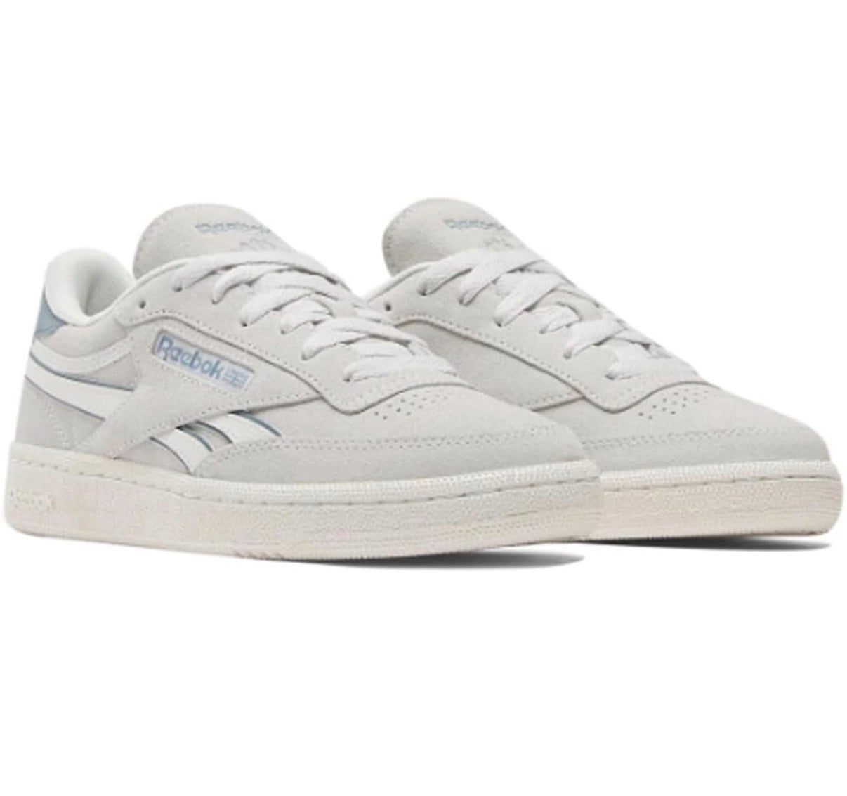 Reebok Women's Club C Revenge Trainer Grey/Chalk/Slate - Size: UK 3