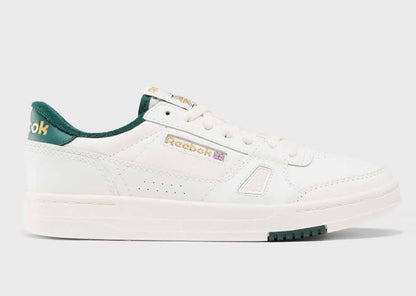 Reebok Unisex's Lt Court Sneaker - Chalk/Green Size: UK 2.5