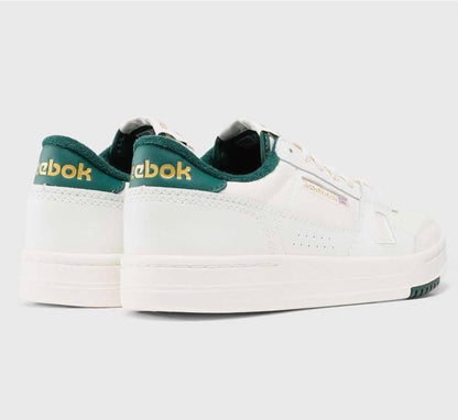 Reebok Unisex's Lt Court Sneaker - Chalk/Green Size: UK 2.5