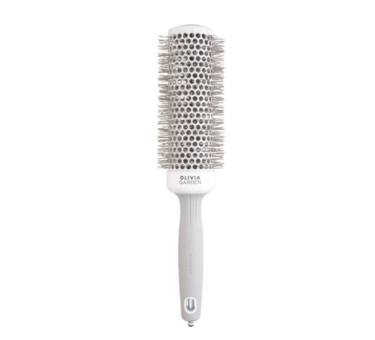 Olivia Garden Expert Blowout Speed Brush White and Grey 45
