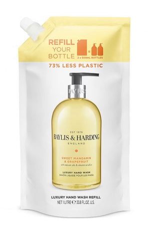 Baylis & Harding Signature Sweet Mandarin & Grapefruit Hand Wash 1 Litre Refill