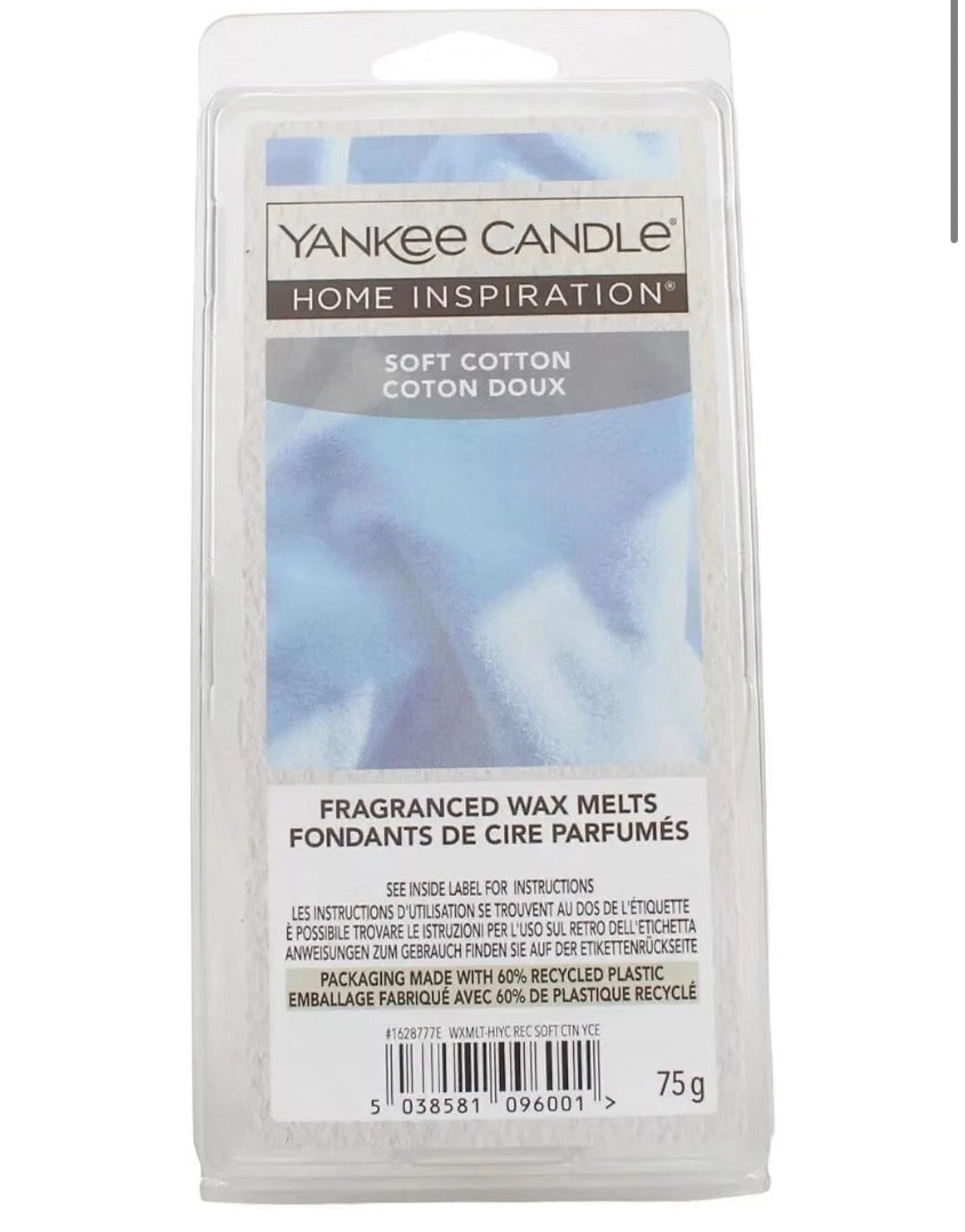 Yankee Candle - Soft Cotton Fragranced Wax Melts