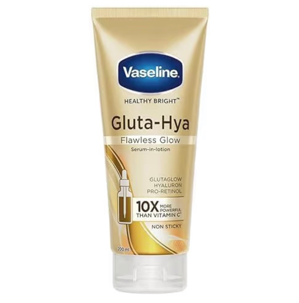 Vaseline Gluta Hya Flawless Glow Serum-in-Lotion - 200ml