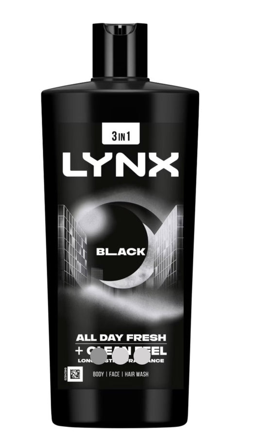 Lynx Black Shower Gel 700ml