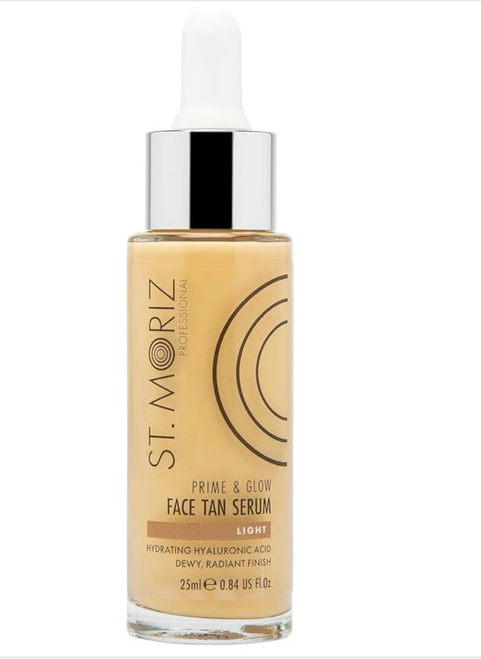 St. Moriz Prime & Glow Face Tan Serum 25ml