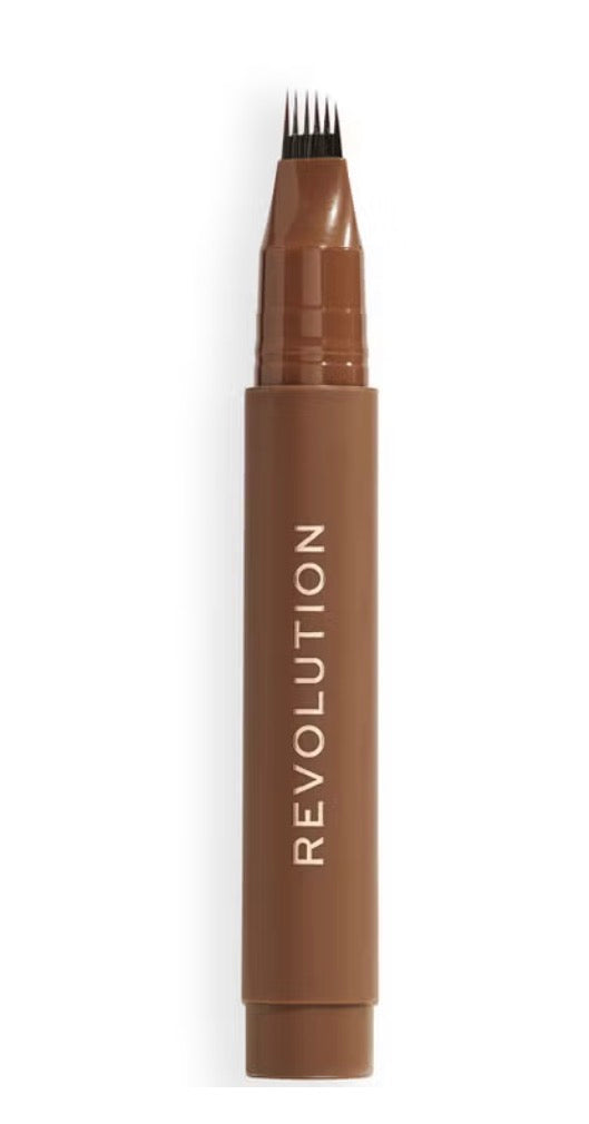 Revolution Instant Brow Hair Pen - Shade: Warm Brown