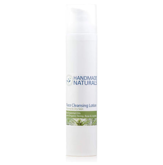 Handmade Naturals Facial Cleanser, Rose/Hemp and Jojoba - 100ml