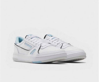 Reebok Unisex's Lt Court Sneaker - White/Blue/Black - Size: UK 4.5