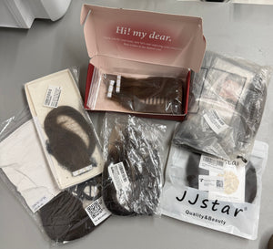 Mixed Hair Extension/Wig/Bun Piece Bundle