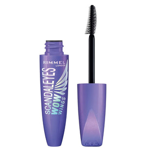 Rimmel Scandaleyes WOW Wings Volumising Mascara, Black, 12 ml