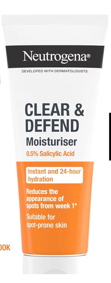 Neutrogena Clear and Defend Moisturiser 50 ml