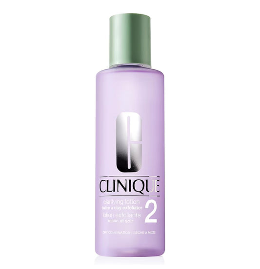 Clinique Clarifying Lotion 2 Face Exfoliator For Dry Combination Skin Types - 400ml