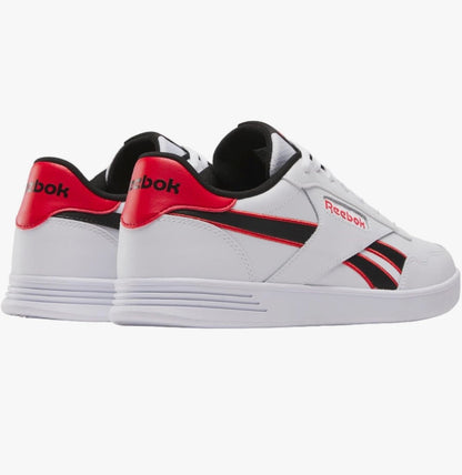 Reebok Unisex Reebok Court Advance Trainers White/Black/Red - Size: UK 2.5