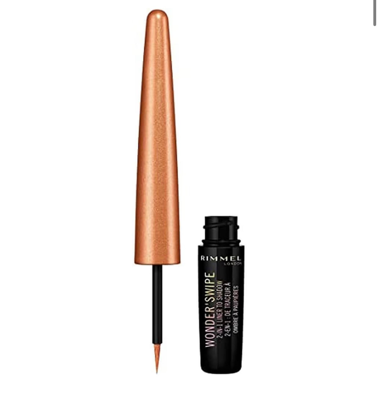 Rimmel Wonder Swipe 2-in-1 Glitter Eyeliner to Eyeshadow, Savage, 1.7 ml