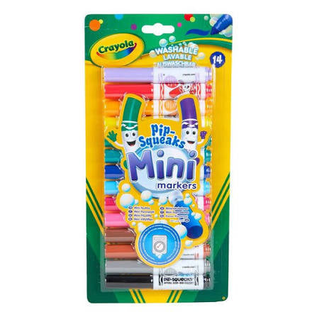 Crayons Pip-Squeaks Washable Mini Markers