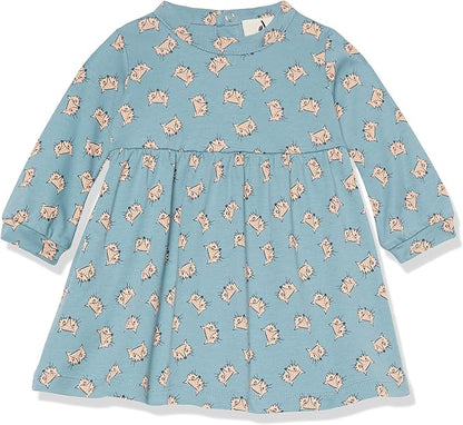 Amazon Aware Baby Girls' Organic Cotton Long-Sleeved T-Shirt Dress - PREMATURE