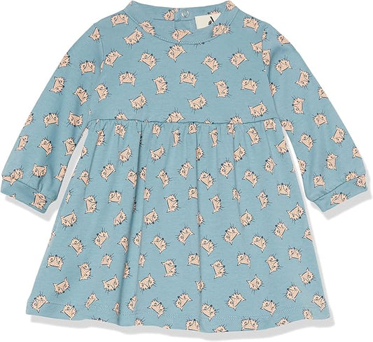 Amazon Aware Baby Girls' Organic Cotton Long-Sleeved T-Shirt Dress - PREMATURE