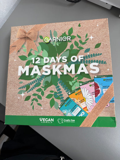 Garnier 12 days of maskmas