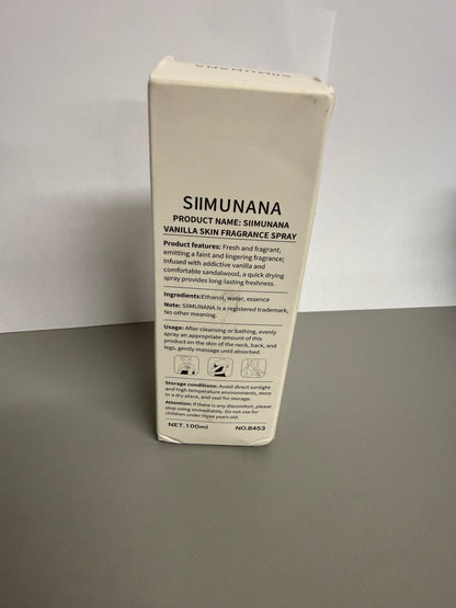 Simunana vanilla skin hair & body mist - 100ml