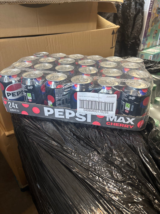 Pepsi Max Cherry 24pk (postage available)