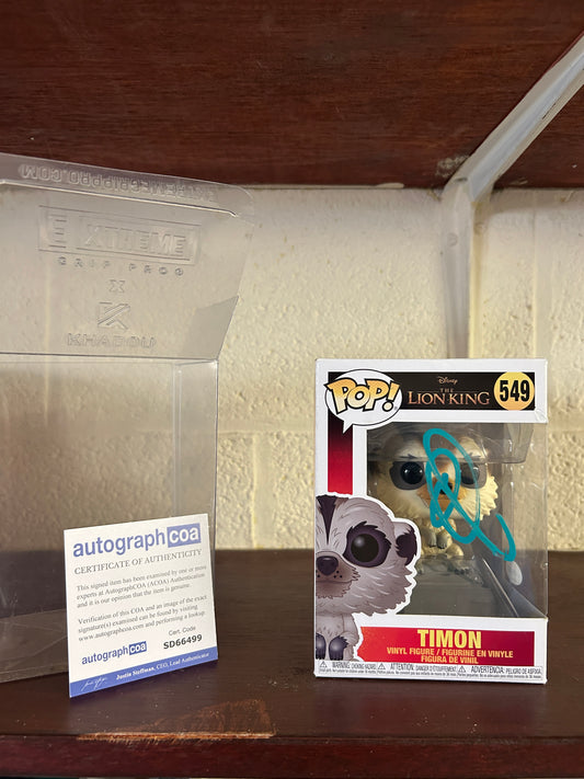 Lion king timon signed pop
