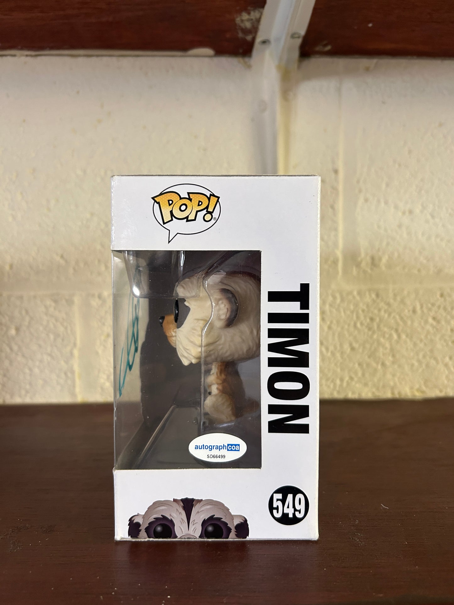 Lion king timon signed pop