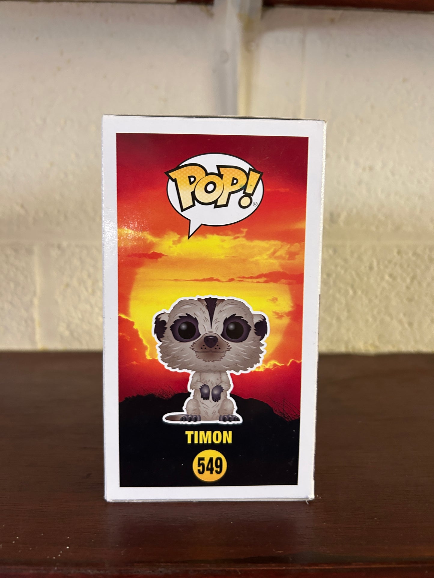 Lion king timon signed pop