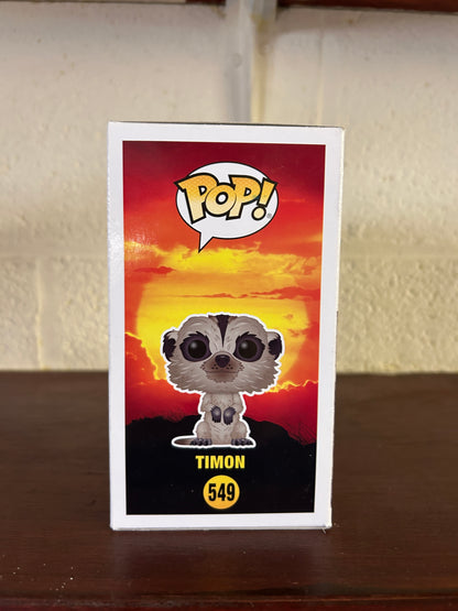 Lion king timon signed pop