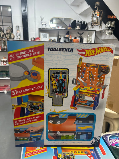Hot wheels tool bench