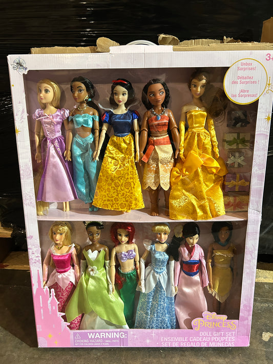 Disney princess doll gift set rrp £110