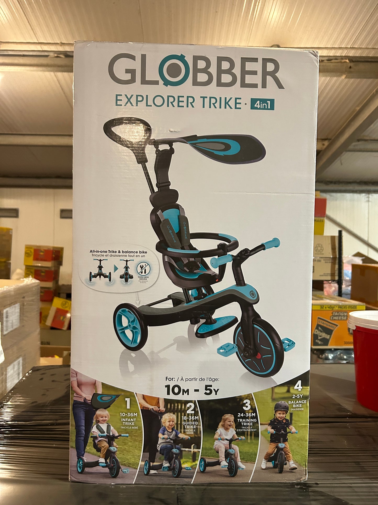Globber 4 in 1 trike