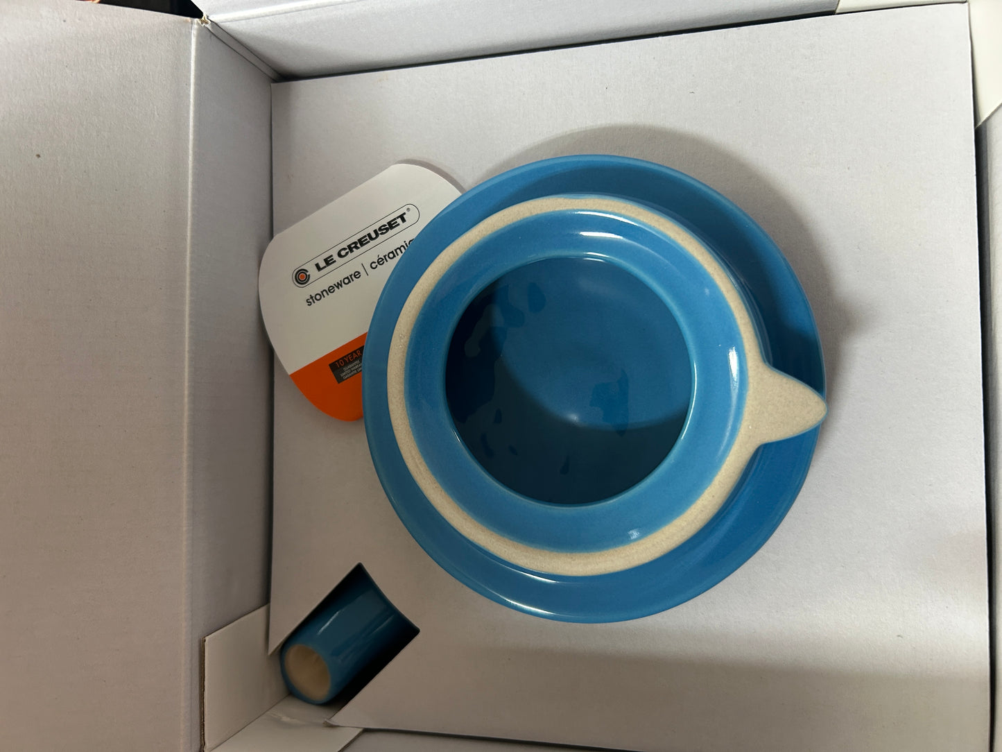 Le creuset grand tea pot blue