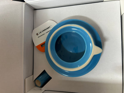 Le creuset grand tea pot blue