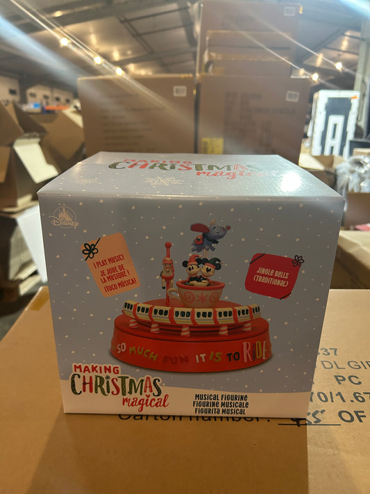 Disney store Christmas figurine set